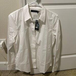 NWT Ralph Lauren East Care Stretch Cotton Shirt